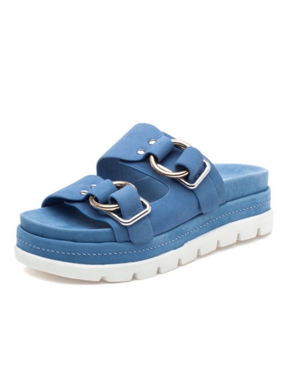 NWT J/SLIDES BAHA Oceana Waxy Nubuck Sandal